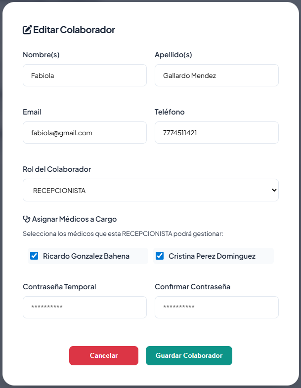 Captura de pantalla real de SyncSalud Pro - Inventario